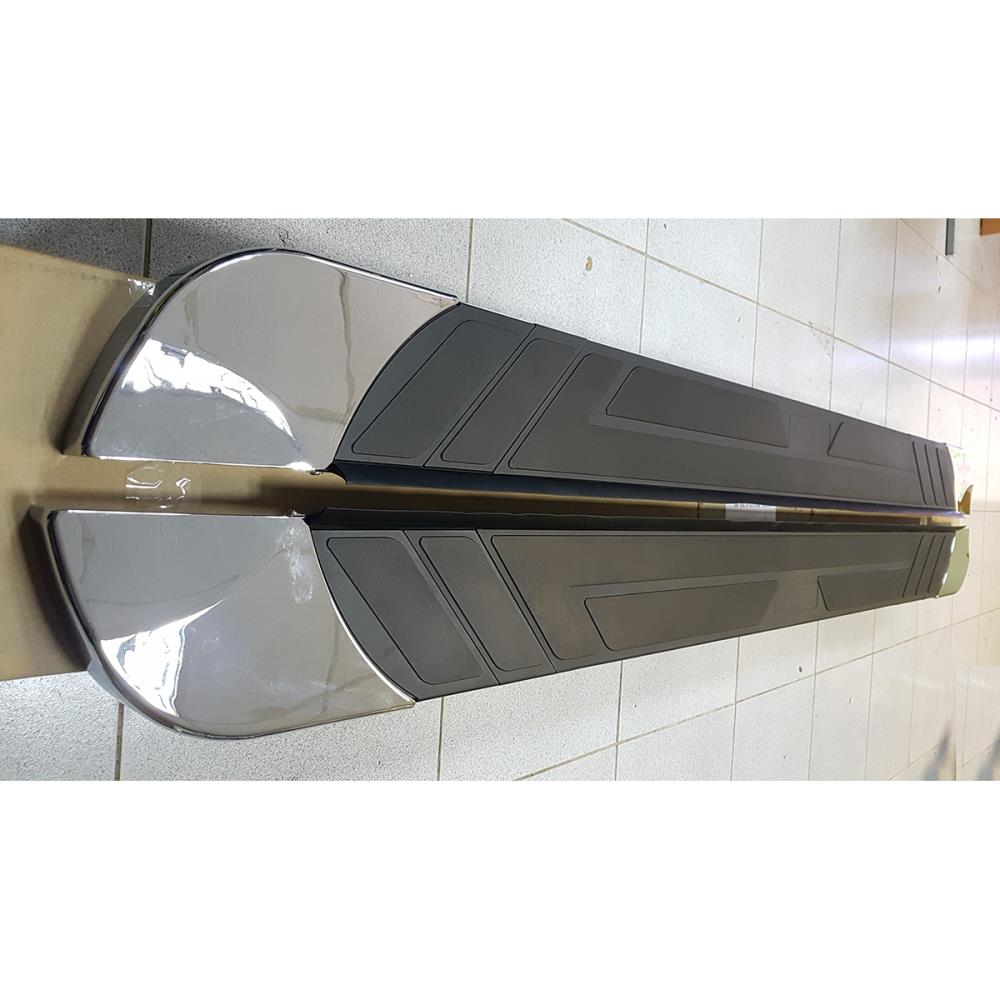 Боковые пороги B99, с крепежом, FORD RANGER, 2012-2015