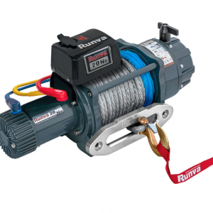 Влагозащищенная лебедка Runva EWB20000SSR24V синтетический трос 20000 lbs / 9072 кг 24В